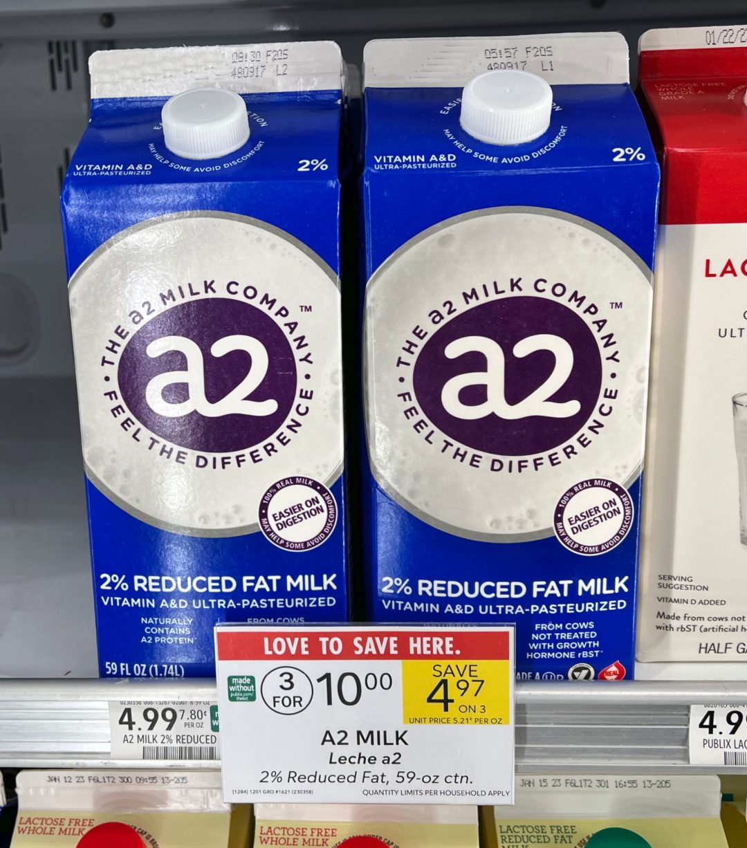 a2 Milk As Low As $2.33 This Week At Publix (Regular Price $4.99 ...