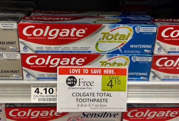 Grab Colgate Total Toothpaste As Low As $1.05 At Publix - iHeartPublix