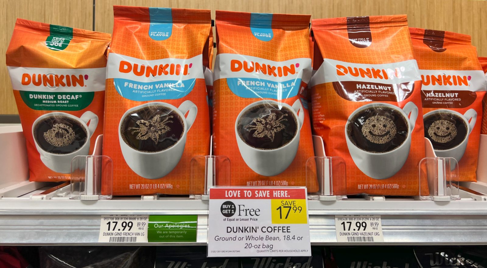 Big Bags Of Dunkin’ Ground Coffee Just $8.25 At Publix (Regular Price ...