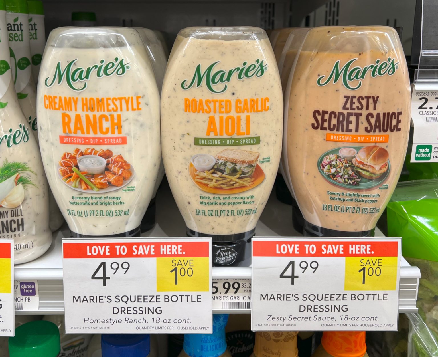 Marie’s Squeeze Bottle Dressing Is Just $2.99 At Publix (Regular Price ...