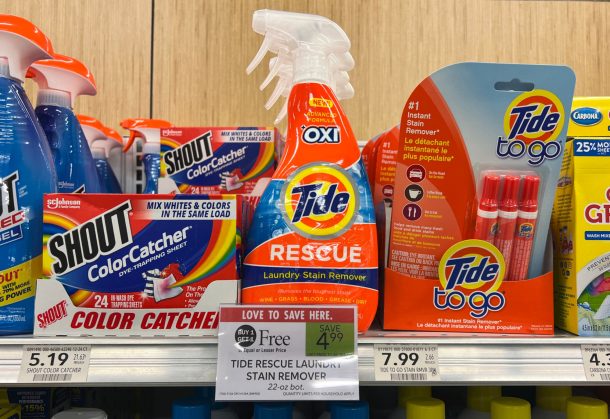 Tide Rescue Laundry Stain Remover Spray Is FREE At Publix - iHeartPublix