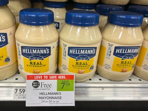 Get Hellmann’s Mayonnaise As Low As $2.80 At Publix - iHeartPublix