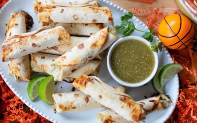 Easy Baked Chicken Taquitos Are The Perfect Addition To Your Game Day Menu