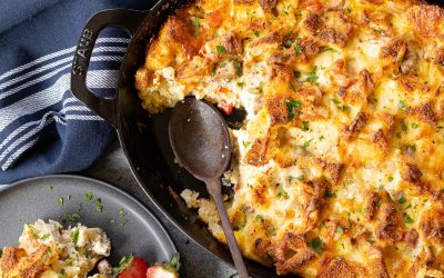 Elevate Your Easter Brunch With My Italian Pork Strata Made With Hatfield Marinated Pork