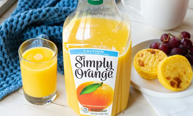 Simply Orange Juice As Low As $2 At Publix – Deal Ends Soon!