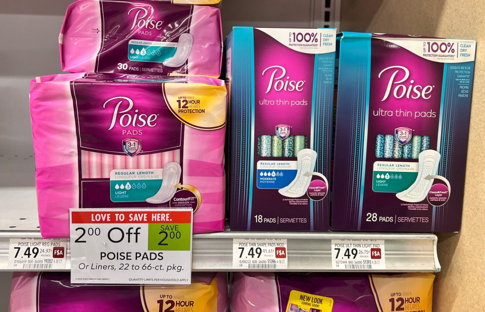 Poise Pads As Low As $1.99 At Publix - iHeartPublix