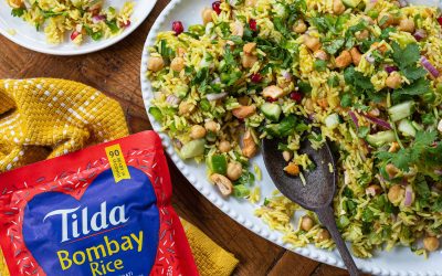 Bombay Rice Salad – Perfect Recipe For The BOGO Sale On Tilda® Ready to Heat Rice At Publix