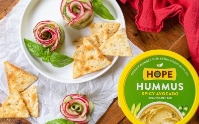 Veggie Hummus Roses Will Be The Star Of Your Next Get Together!