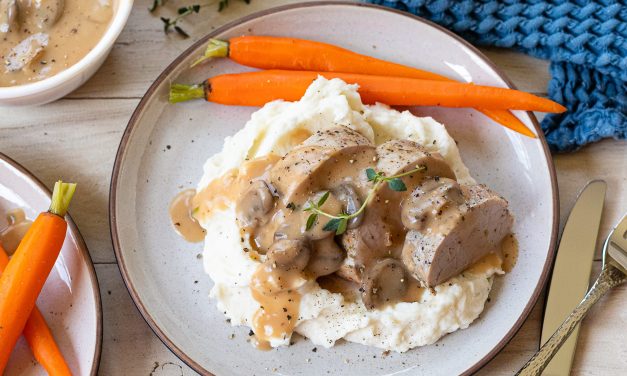 Hatfield Marinated Pork Tenderloin Is Perfect for Any Gathering – Try It With My Easy Mushroom Sauce