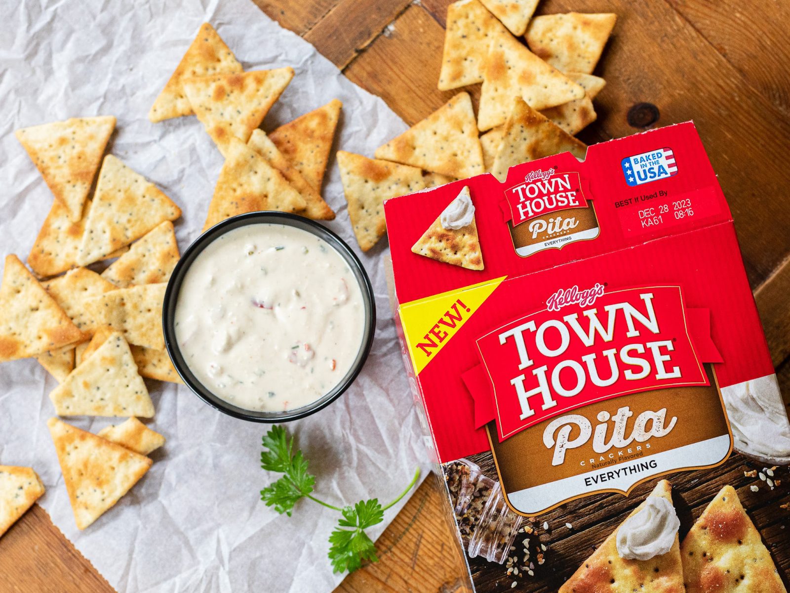 Get The Boxes Of Kellogg S Town House Pita Everything Crackers For Just   Town House Pita Everything 1600x1200 