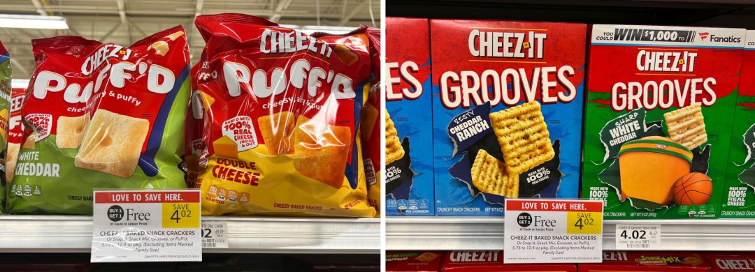 Cheez-It Snacks Are Just $1.51 At Publix - iHeartPublix