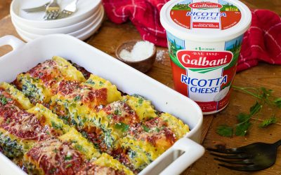 Easy Cheesy Lasagna Rollatini With Galbani® Ricotta – You Gotta Ricotta For Dinner!