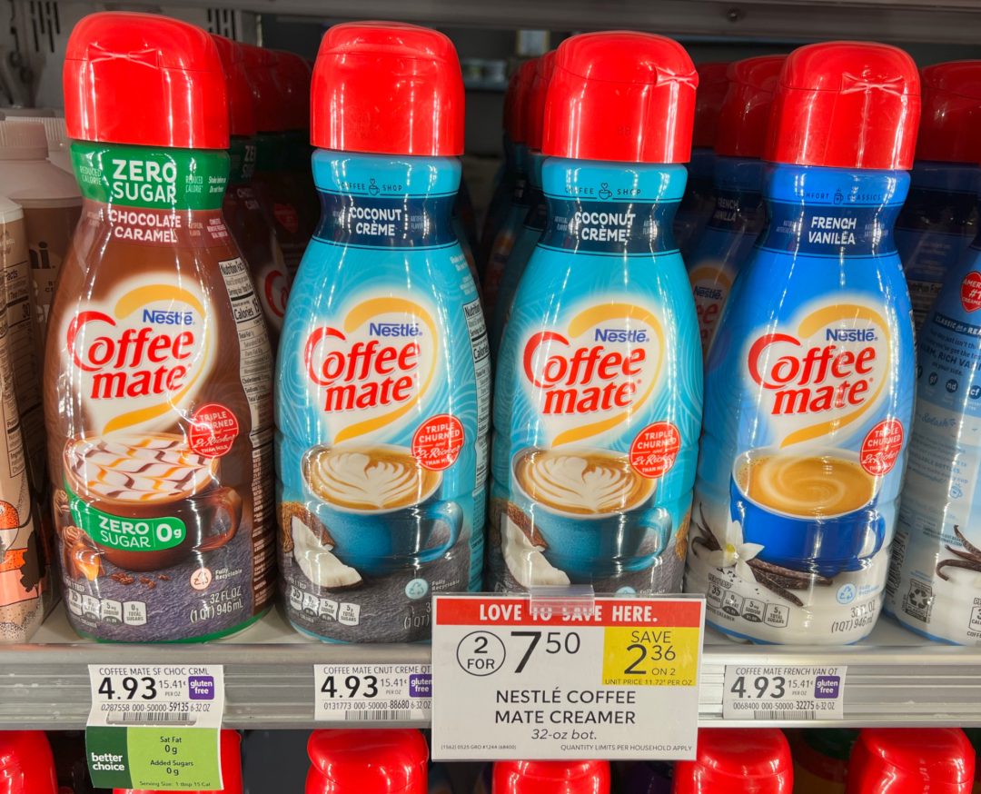 Nestle CoffeeMate Coffee Creamer Is Just 2.75 At Publix iHeartPublix