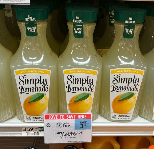 Simply Juice As Low As $1.64 At Publix - iHeartPublix