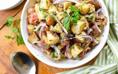 Hatfield Bacon Is BOGO At Publix – Use It For My Grilled Potato Salad With Bacon (Perfect Holiday Side)