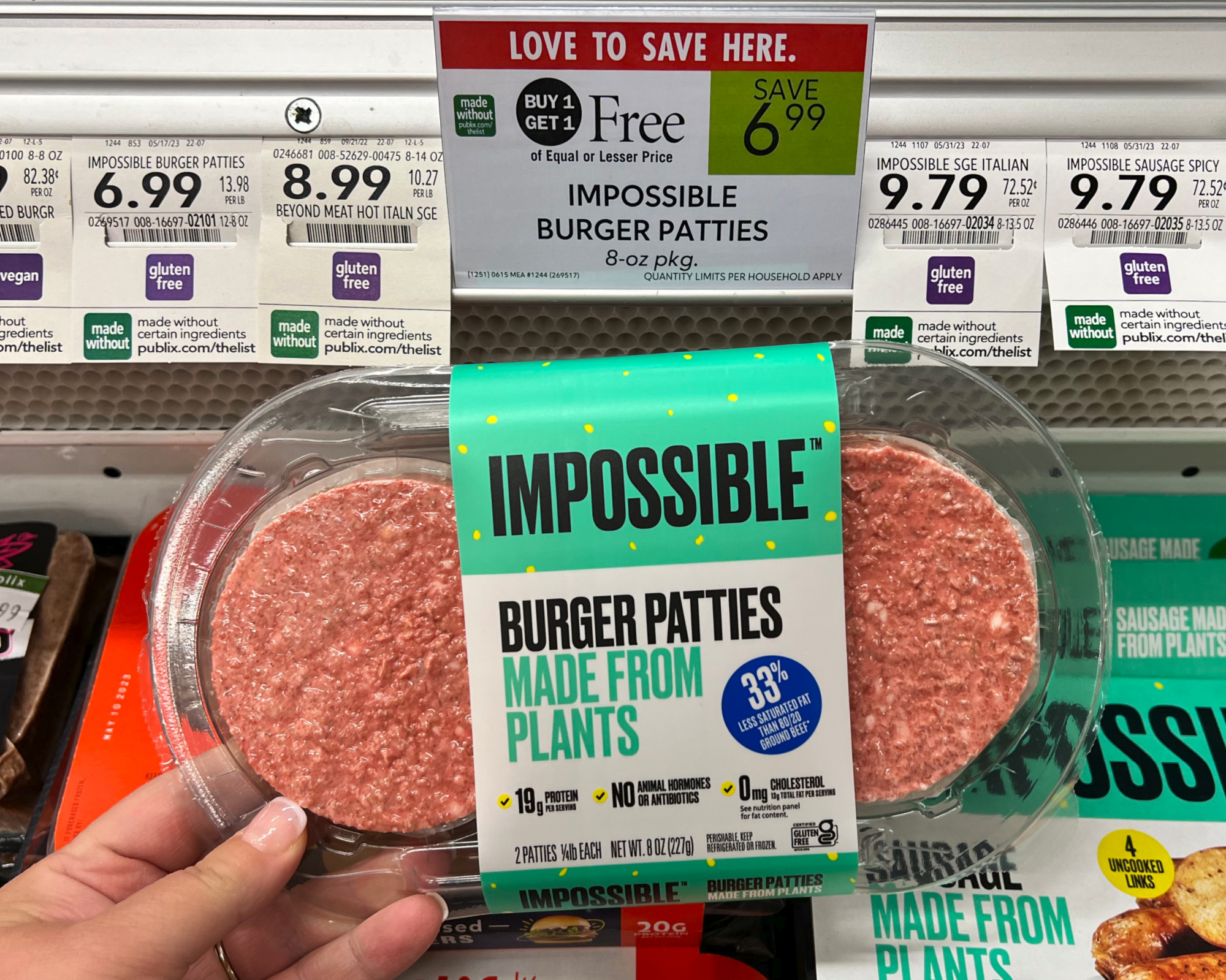 Impossible Burger Patties As Low As 250 At Publix Regular Price 699 Iheartpublix 
