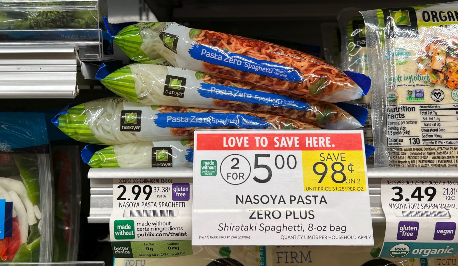 Nasoya Pasta Zero Only 1.75 At Publix iHeartPublix