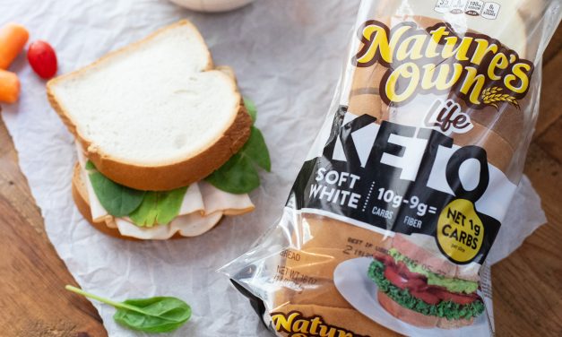 Nature’s Own Keto White Bread As Low As $2 At Publix