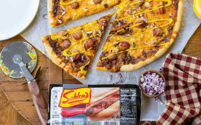 Grab Sahlen’s Hot Dogs For My Chili Cheese Dog Pizza – BOGO Sale Now At Publix