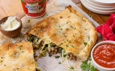 Enjoy A Delicous Calzone Made With Galbani® Ricotta – You Gotta Ricotta For Dinner