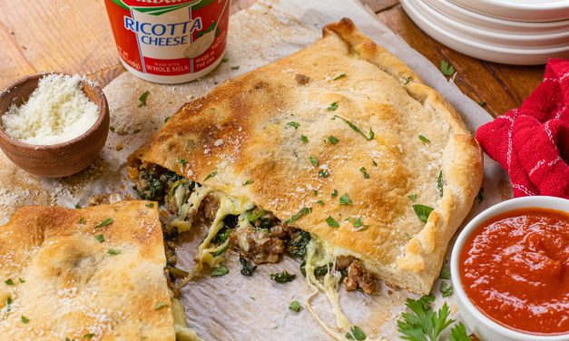 Enjoy A Delicous Calzone Made With Galbani® Ricotta – You Gotta Ricotta For Dinner