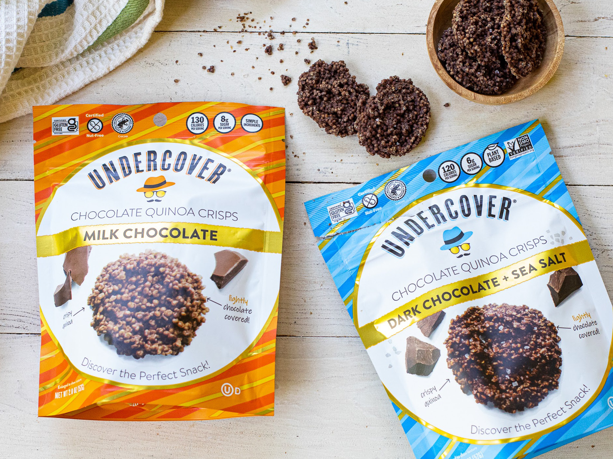 Undercover Chocolate Quinoa Crisps Just $2 Per Bag At Publix - iHeartPublix