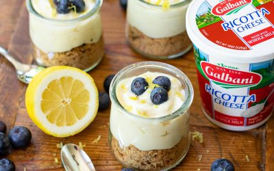 Whipped Lemon Ricotta Parfait With Galbani® Ricotta – You Gotta Ricotta For Snack Time!