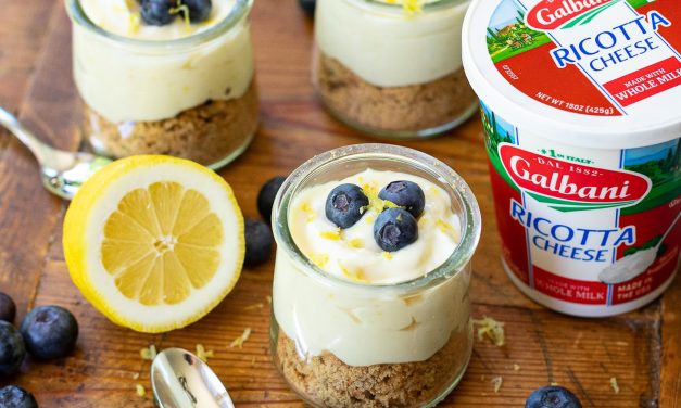 Whipped Lemon Ricotta Parfait With Galbani® Ricotta – You Gotta Ricotta For Snack Time!