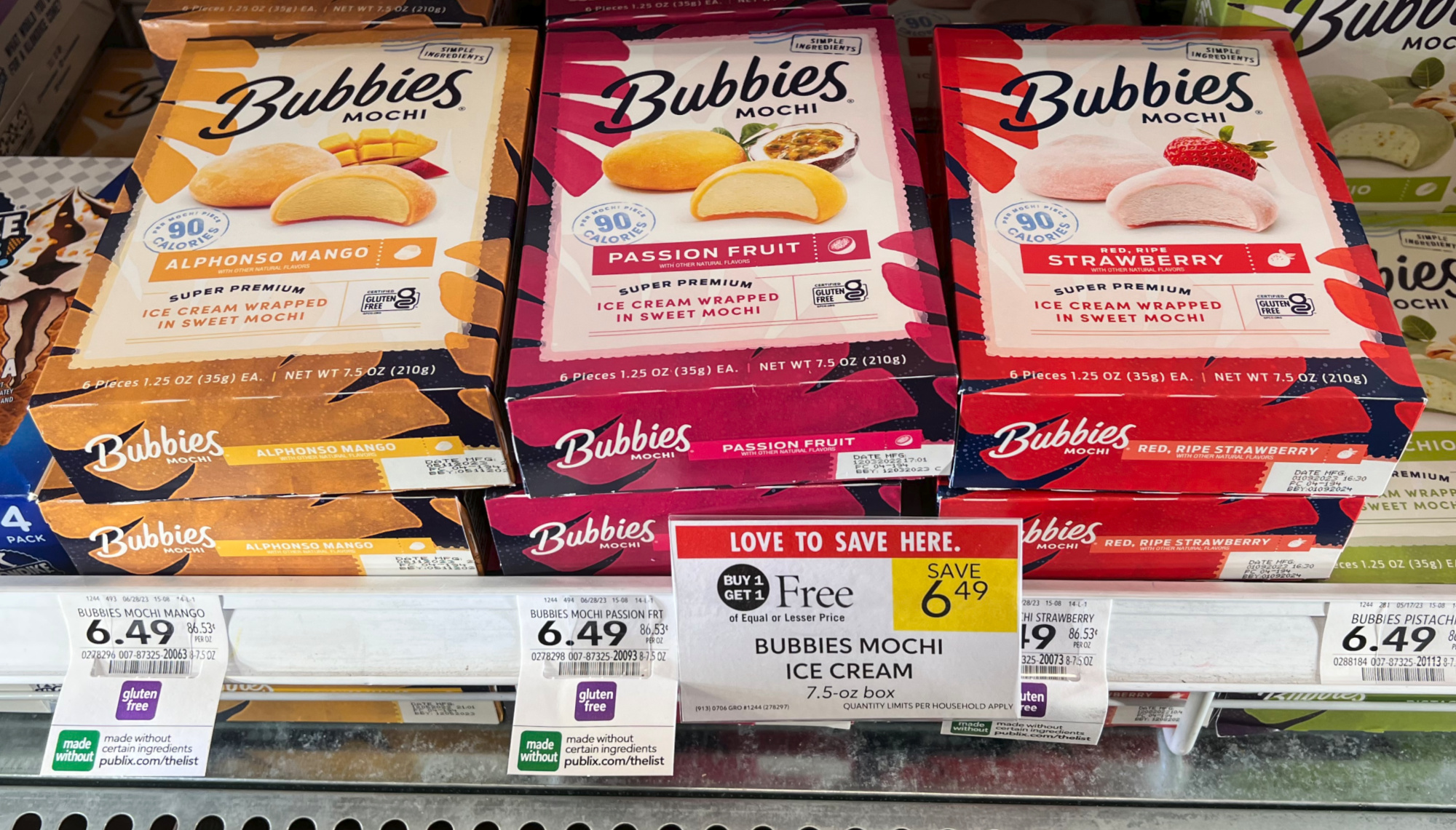 Bubbies Mochi Ice Cream As Low As Free At Publix Iheartpublix 5515