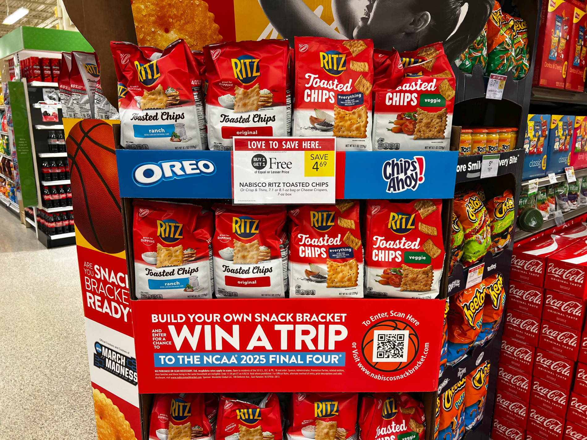 Frito Lay & Nabisco Sweepstakes Enter To Win A Trip To The NCAA 2025