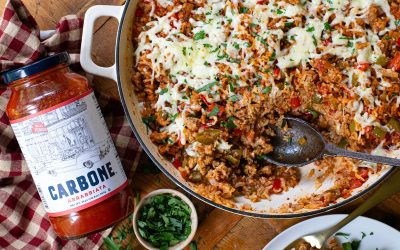 Carbone Sauce Is BOGO At Publix – Perfect Ingredient For My Bell Pepper Skillet Casserole