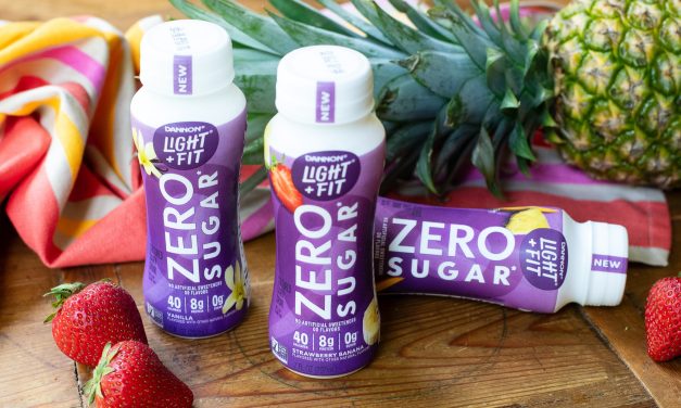 Pick Up Dannon Light+Fit Zero Sugar Yogurt Drinks For Just 25¢ At Publix