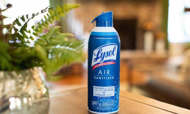 Get Lysol Air Sanitizer Spray For Just $2.99 At Publix (Regular Price $7.99)