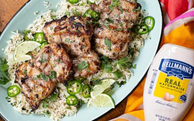 Juicy & Moist Tequila Lime Grilled Chicken Made With Hellmann’s Mayonnaise (Save Now At Publix)