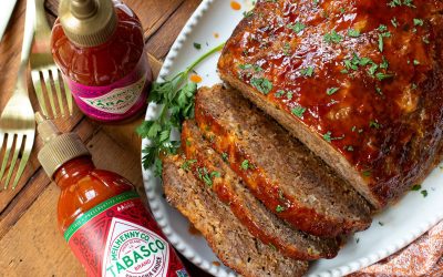 My Sriracha Meatloaf Is Comfort Food With A Kick – Look For TABASCO® Brand Pepper Sauces On Sale BOGO At Publix