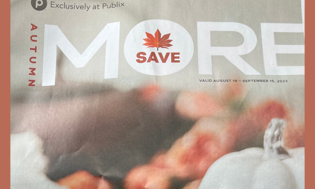 Look For New Publix Coupons In The “Autumn Save More” Booklet