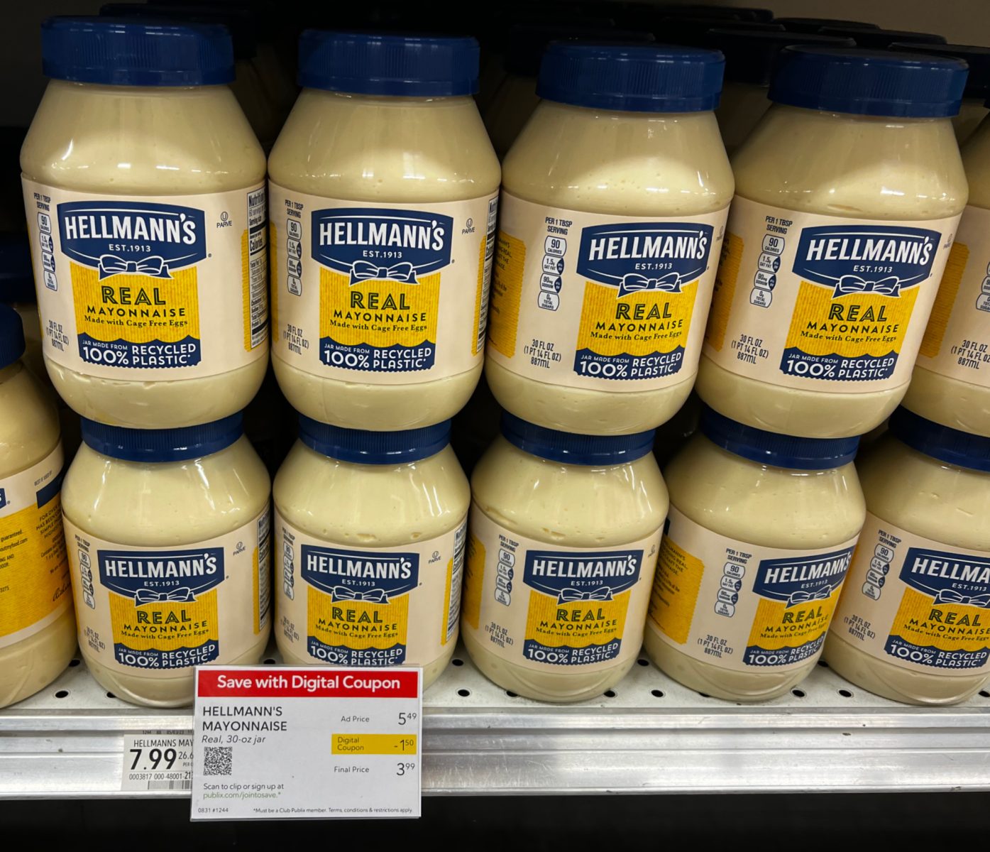 Get Hellmann’s Mayonnaise As Low As $3.99 At Publix - iHeartPublix