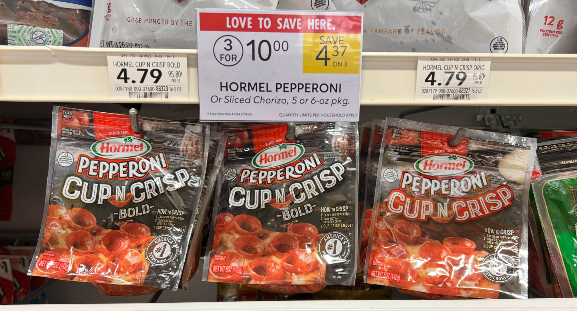 Cup and Crisp Pepperoni - HORMEL® Pepperoni