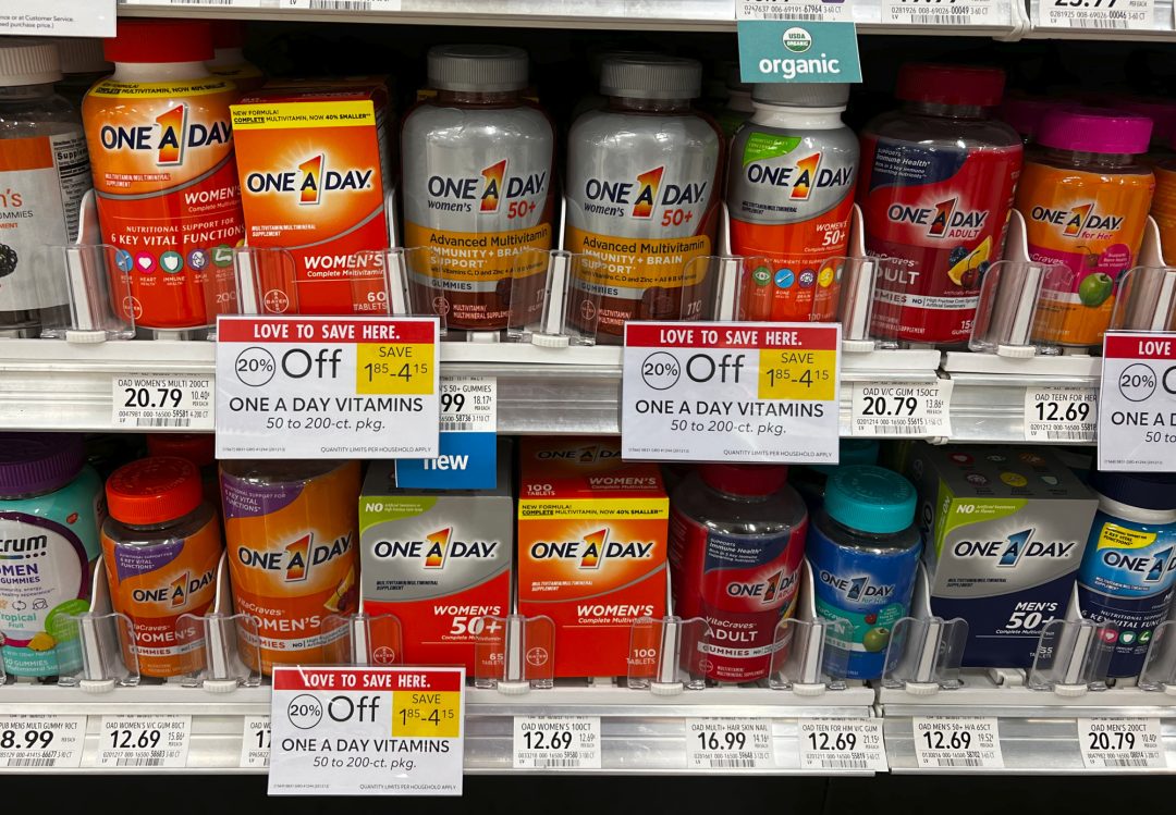 One A Day Vitamins As Low As $4.43 At Publix - iHeartPublix