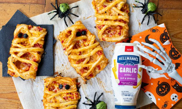 Stock Up On BOGO Hellmann’s For My Pimento Cheese Hand Pie Mummies