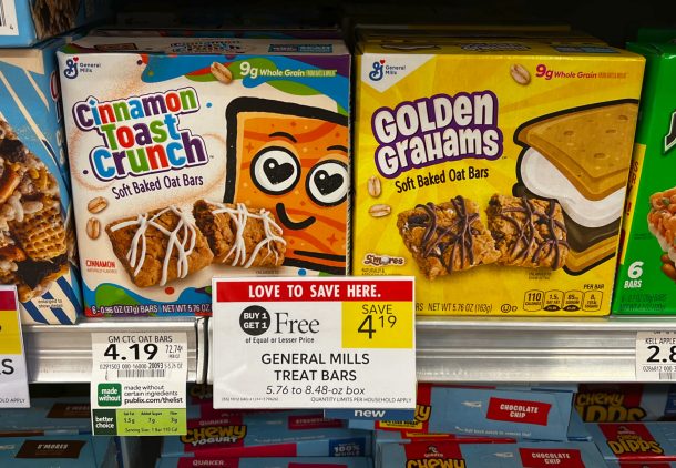 General Mills Soft Baked Oat Bars Just $1.10 Per Box At Publix ...