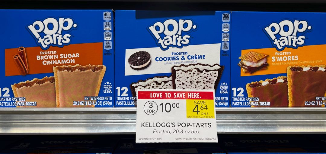 Kellogg’s Pop-Tarts Are Just $2.83 At Publix - iHeartPublix