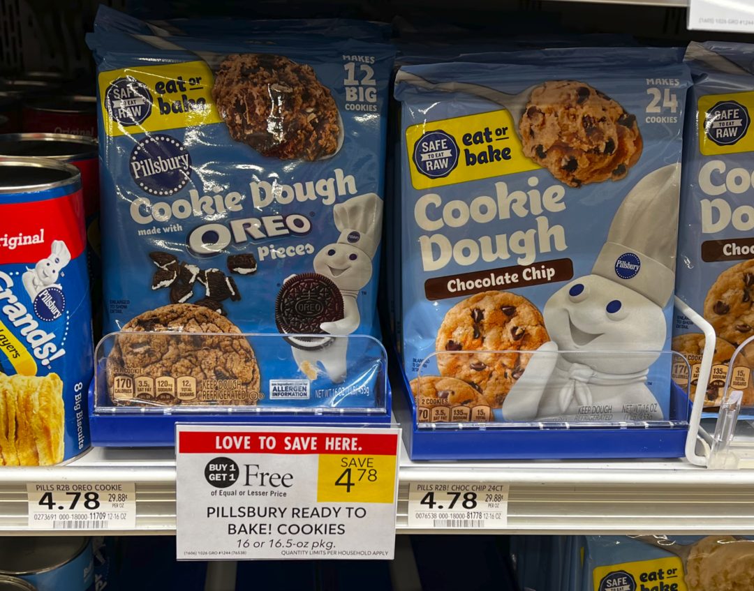 Pillsbury Ready To Bake Cookies Are As Low As At Publix