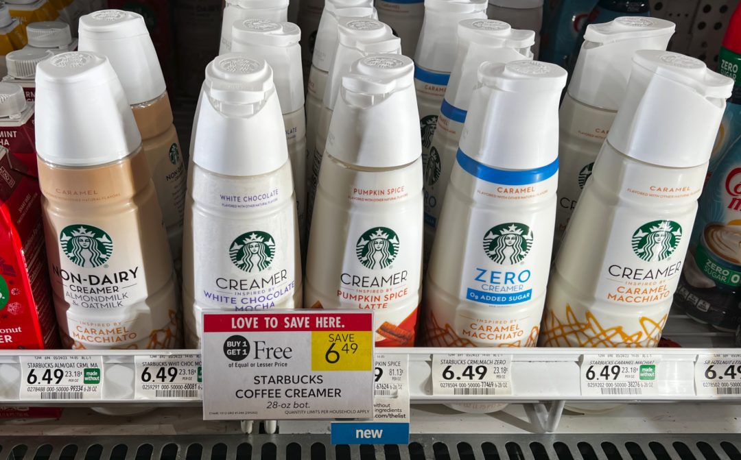 Starbucks Coffee Creamer As Low As At Publix Iheartpublix