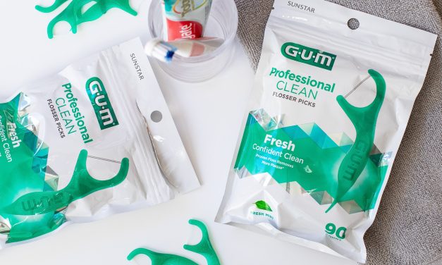 GUM Professional Clean Flosser Picks Just 99¢ At Publix