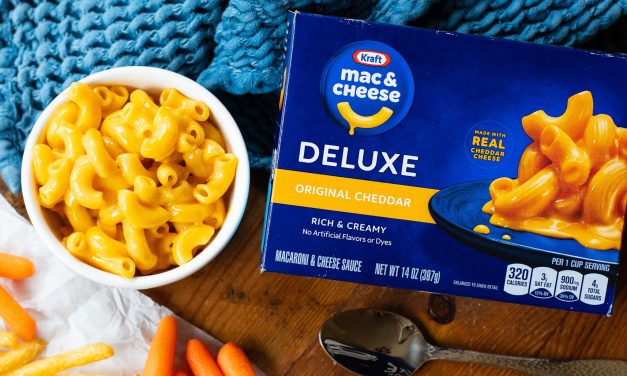 Kraft Deluxe Macaroni & Cheese As Low As $1.43 Per Box