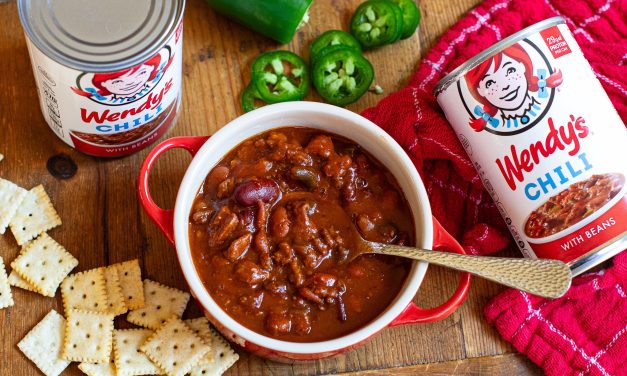 Get Wendy’s Chili For Just $2.12 Per Can At Publix (Regular Price $4.99)