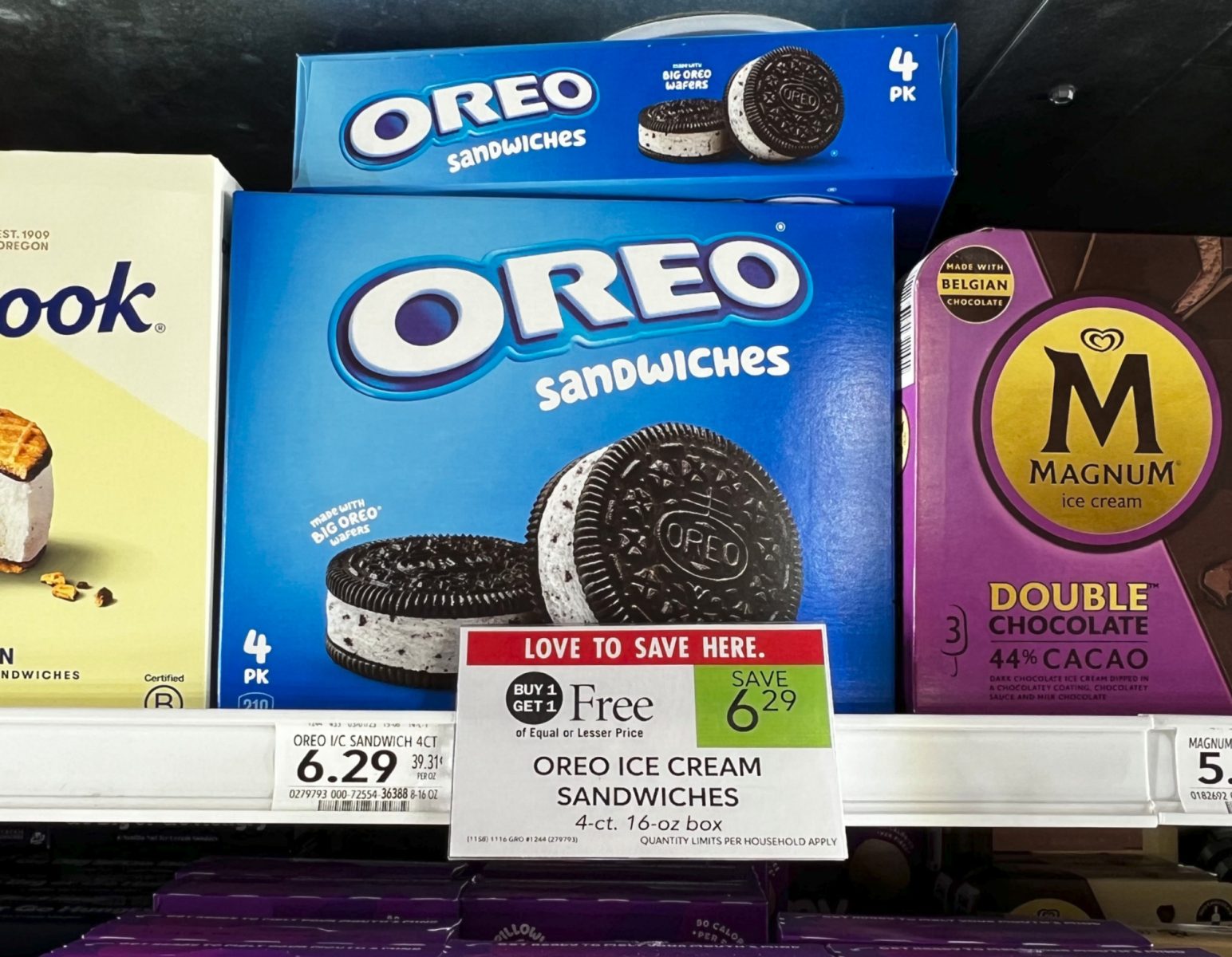 Get Oreo Ice Cream Sandwiches Just For Just $1.65 At Publix (Regular ...