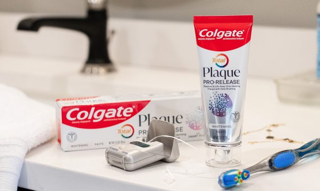 Colgate Total Plaque Pro Release Toothpaste As Low As $2.49 At Publix (Regular Price $6.49)