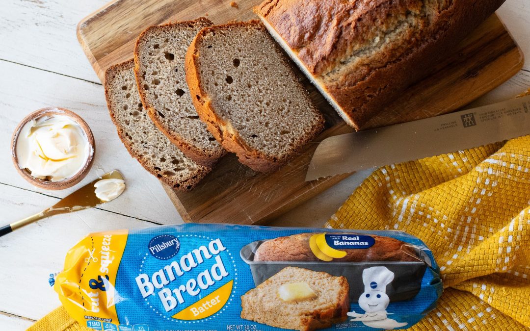 Get Pillsbury Banana Bread Batter For Just $3 At Publix (Regular Price $6.99)